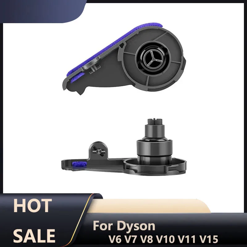 Motorisierte weiche Rollenbürste Saugkopf Seitenabdeckung für Dyson V6 V7 V8 V10 V11 V15 Staubsauger Ersatzteile Zubehör Image