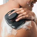 Ovale Silikon-Bade bürste tragbare wand monti erbare Silikon-Shampoo-Bürste Bad-Bürste Multifunktion