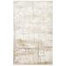 Red 92 x 64 x 0.4 in Area Rug - 17 Stories Rectangle Sylvette Area Rug w/ Non-Slip Backing, Polyester | 92 H x 64 W x 0.4 D in | Wayfair