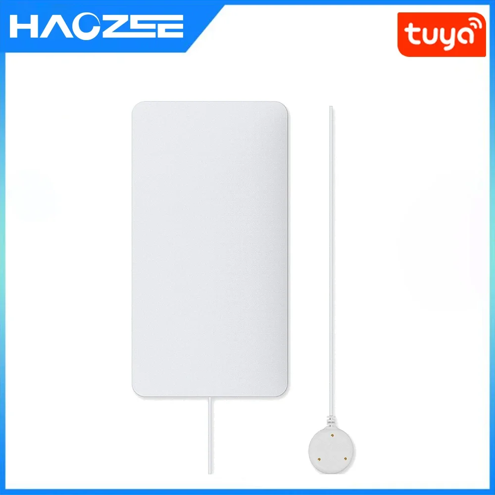 Tuya ZigBee Smart Home Wasser Sensor Leck Detektor Flut Wasser leckage Alarm Funktioniert Mit Tuya Zigbee Hub Zigbee2MQTT Image