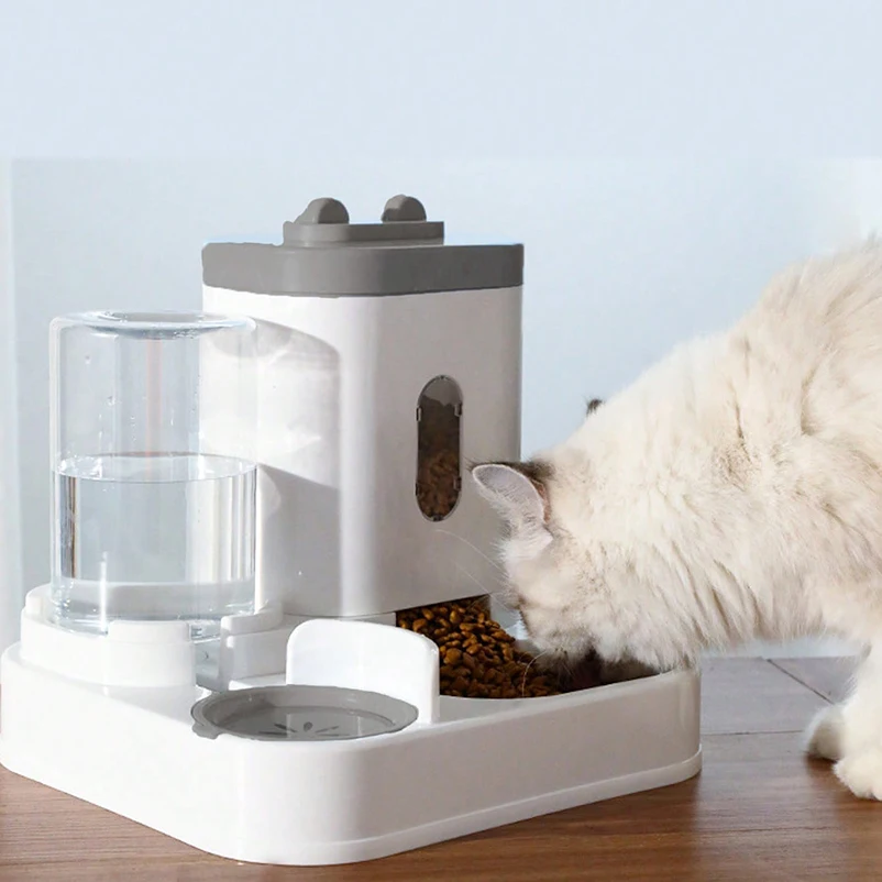 Bol pour chat chaud, ensemble de nourriture pour animaux de compagnie, chien, chat, lapin debout, mangeoire à oreilles, ensemble de nourriture pour animaux de compagnie, fournitures pour animaux de