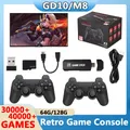 Controller Wireless 4K HD 40000 + giochi Console Arcade 2.4G supporto scheda TF espansione TV Mini Console di gioco Max 256GB per PS1