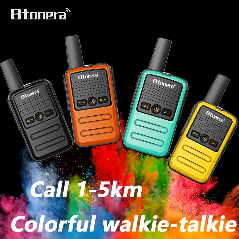 Mini Walkie Talkie BTONERA BT-320 Radio bidirezionale portatile PMR FRS Radio Comunicador Walkie-Talkie per bambini a lungo raggio per Hotel Busin