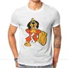 Karate Hund Harajuku T-shirt Hong Kong Phooey Penry Anime Kreative Streetwear Casual T Shirt Männer
