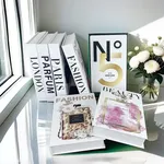 Boîte de rangement de livres décoratifs personnalisés faux parfum de nettoyage magazine de mode