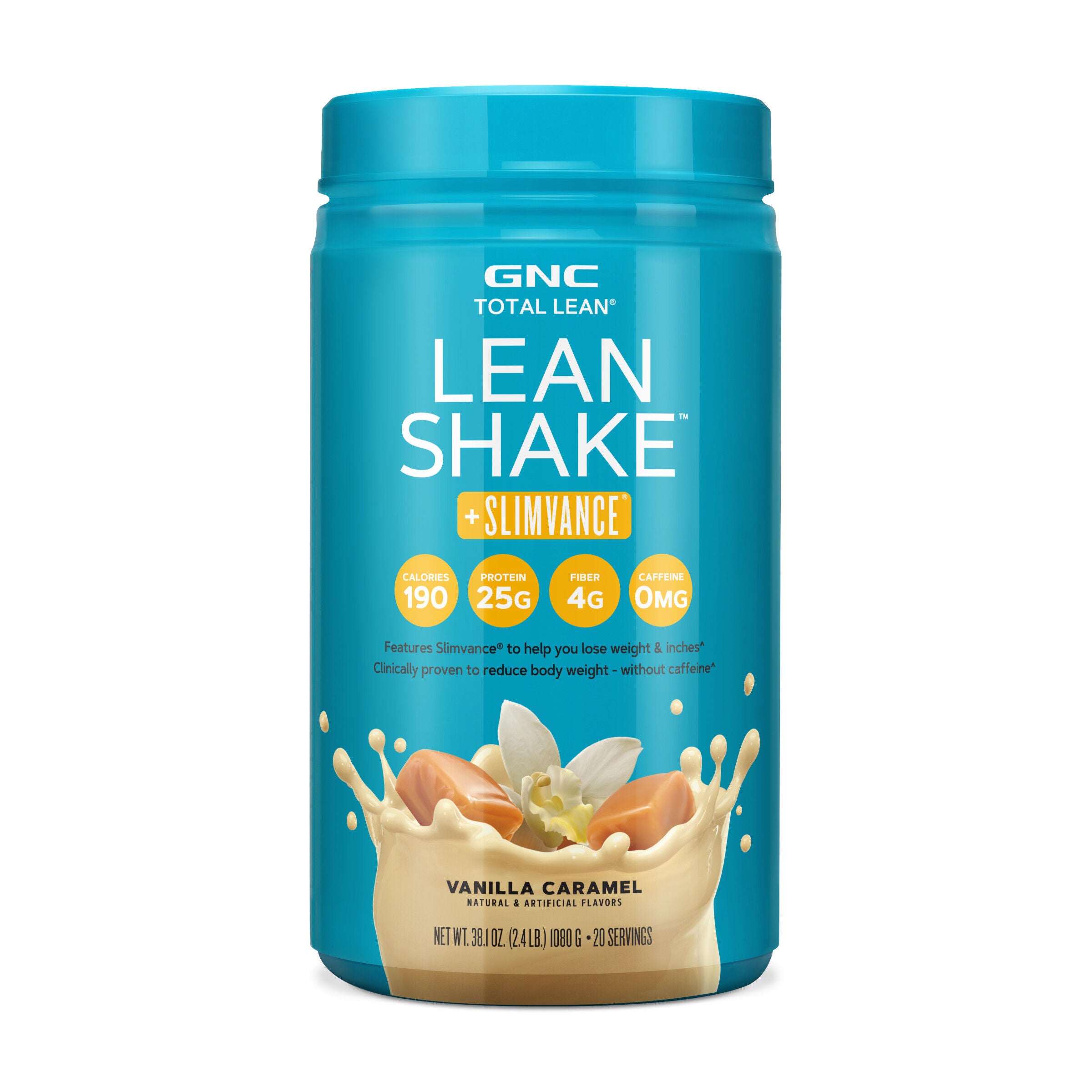 Lean Shake™ + Slimvance® Caffeine Free Healthy - Vanilla Caramel (20 Servings)