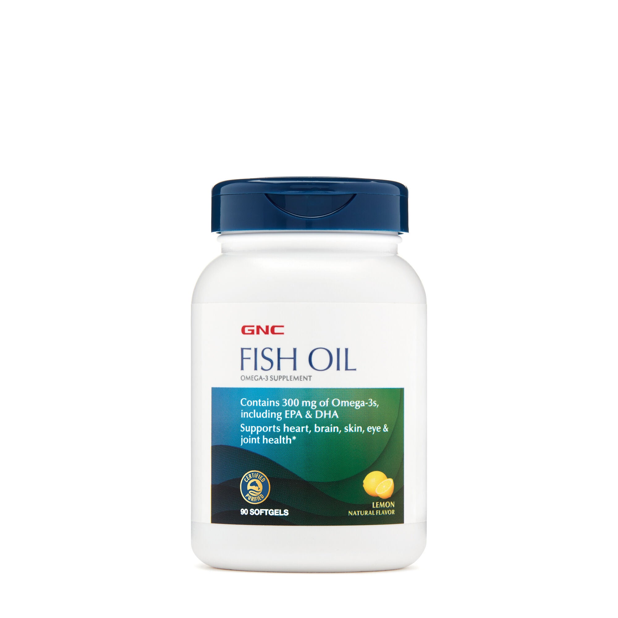 Fish Oil - Lemon 90 Softgels (90 Servings)