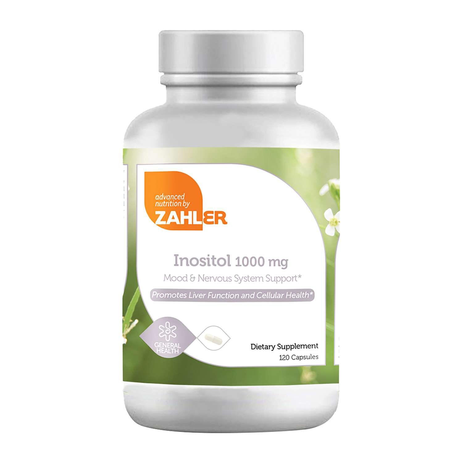 Inositol 1000Mg - 120 Capsules (120 Servings)
