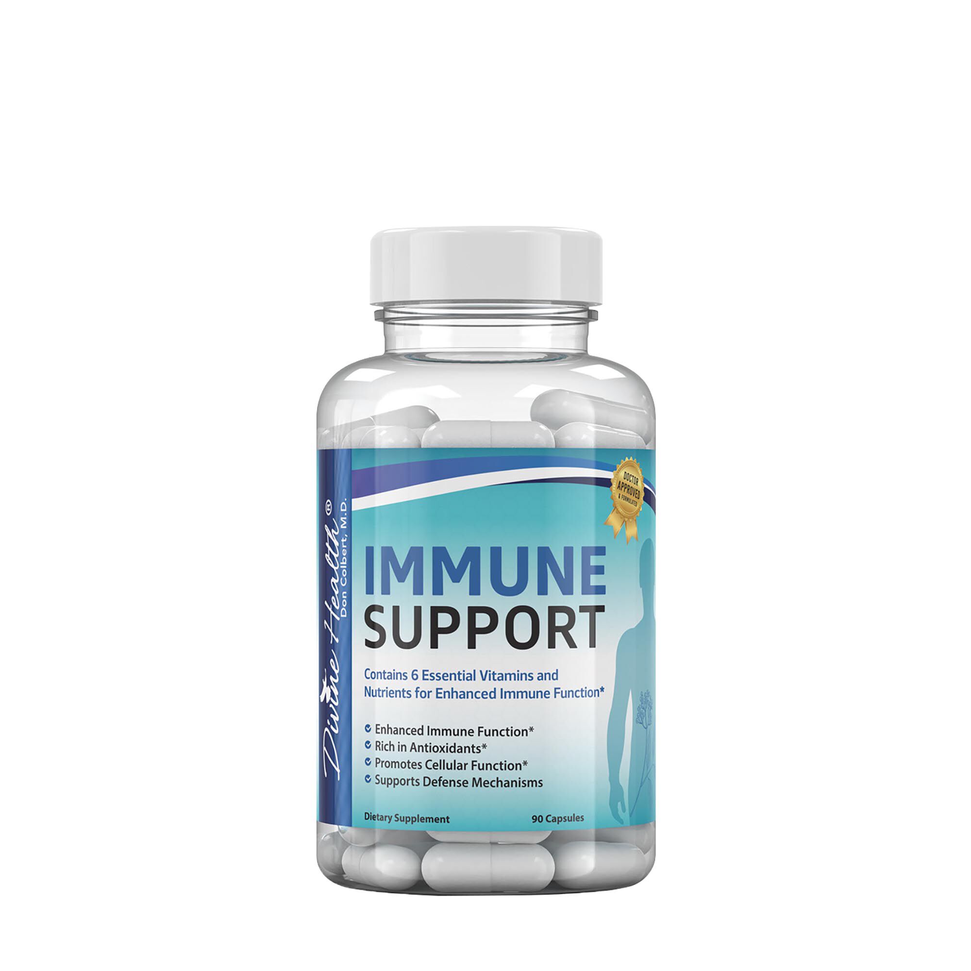 Immune Support Healthy - 90 Capsules (45 Servings)