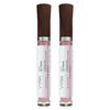 VYSN Lip Gloss With Gradual Plumping - Vegan Collagen, Blackberry Seed Oil & Wakame - 2 Pack - Pink