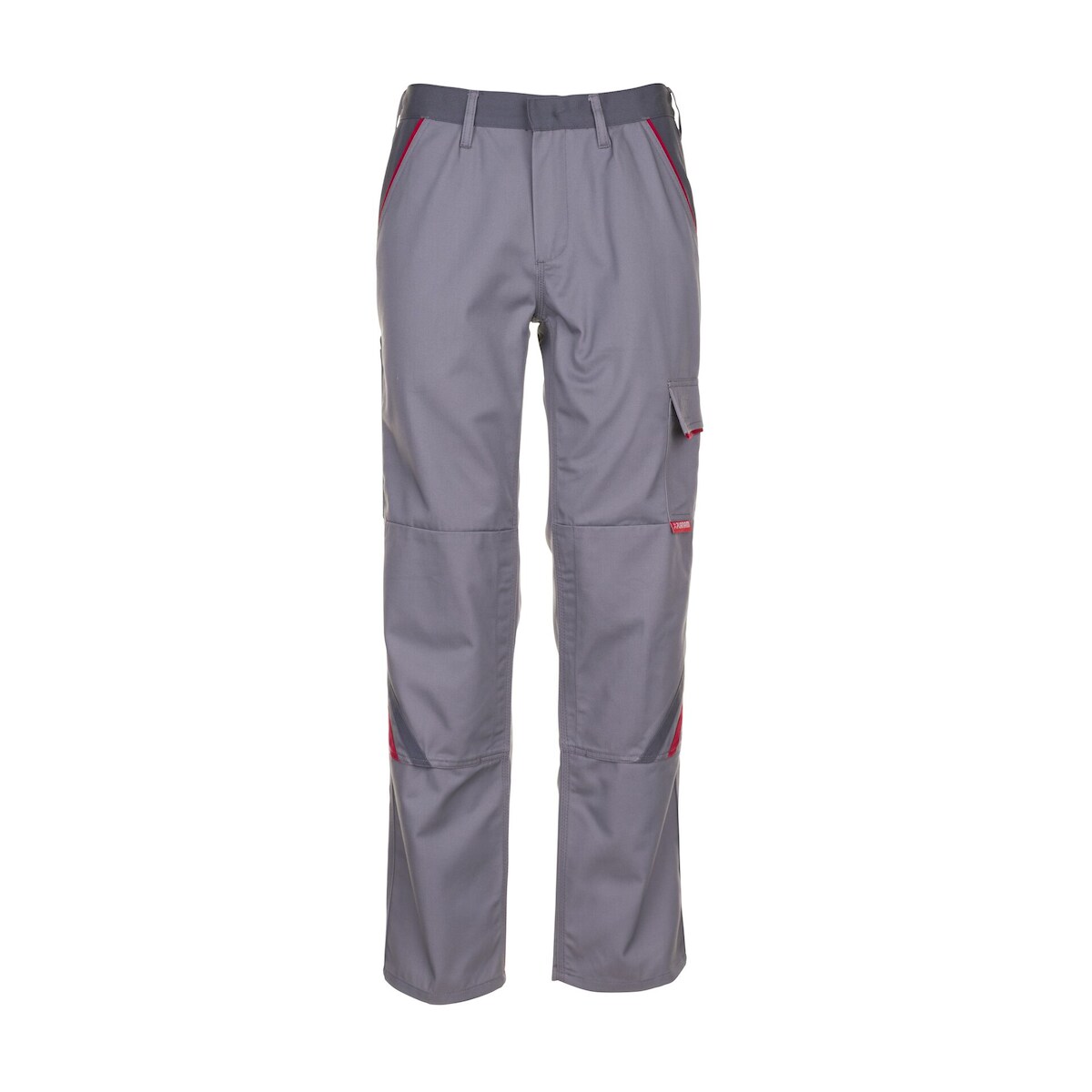 PLANAM Arbeitshose Bundhose Highline zink/schiefer/rot Größe 42 Image