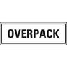 Dreifke® Verpackungskennzeichen OVERPACK, ökologische Folie, 147x50mm, 500/Rolle