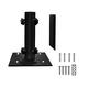 ZONTTR Multifunctional Metal Umbrella Stand for Patio/Garden/Deck Porch Heavy Duty Portable Base Stand