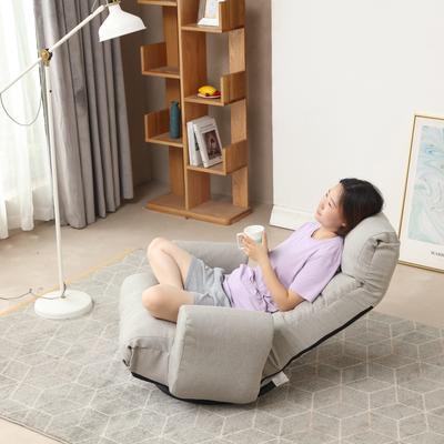 360 Degree Rotatable Sofa Chair Lounge Chair With Adjustable Head and Waist and Thick and Comfortable Padded