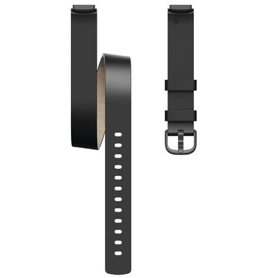 Fitbit Luxe Leather Double Wrap Black - 5.4 to 7.2"