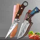 Couteau à désosser opaque en acier inoxydable couteau de boucher avec gaine couteau de cuisine