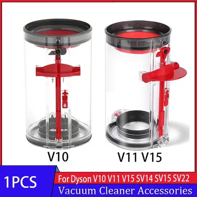 Größerer Staubbehälter für Dyson V10 SV12 V11 V15 SV14 SV15 SV22 Staubsauger Kanister Bin Ersatzzubehör Teile Image