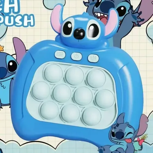 Disney Stitch Mickey Minnie Spielzeug Cartoon Lilo & Stitch Quick Push Spielkonsole Puzzle Presse
