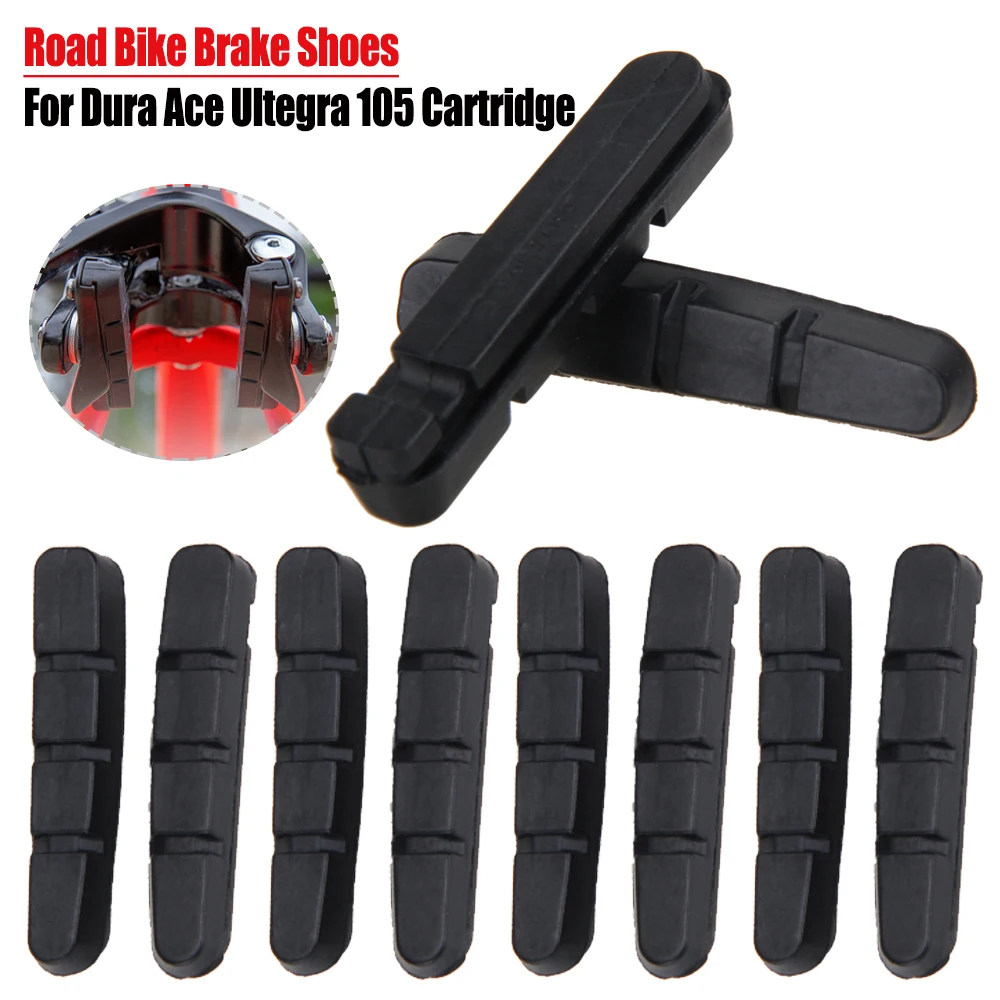 1-5 Paar Rennrad-Bremsbacken für Dura Ace Ultegra 105 Patrone 54mm C-Clamp-Schuhe Bremsbeläge Brems blöcke Fahrrad zubehör