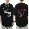 90er Jahre Rapper Drake für alle Hunde T-Shirt Album Welttournee Vintage Grafik T-Shirt Männer