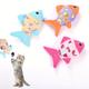 Pet Cat Toys, Crinkle Paper, Plush Fish, Pet Supplies, Durable For Biting And Grinding Teeth