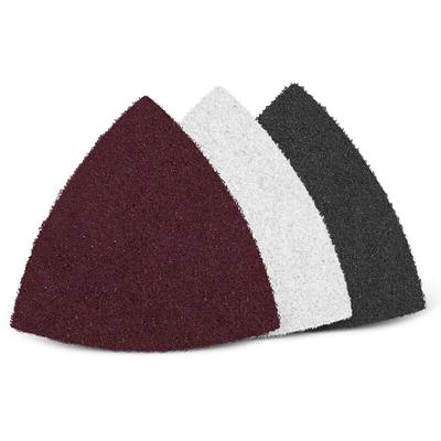 Menzer - Fleece Schleifvliese, 93 mm, f. Deltaschleifer, Faservlies (10 Stk.) Polierstufe Image