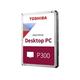 Toshiba P300 Desktop PC - HDD - 2 TB - interno - 3.5" - SATA 6Gb/s - 7200 rpm - buffer: 256 MB