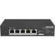 Hikvision - 4 Porte Fast Ethernet Smart PoE Switch DS-3T1306P-SI/HS