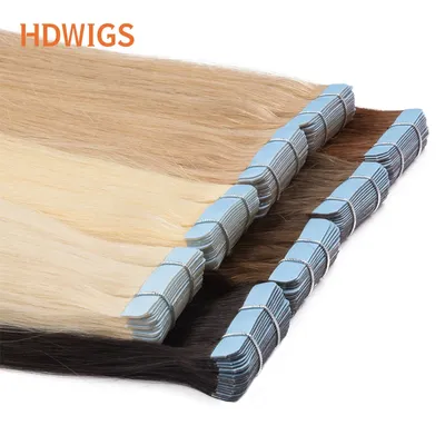 Straight Tape in Hair Extension Human Hair 2g/pc 20pcs Brazilian Remy Human Hair Natural Human Hair