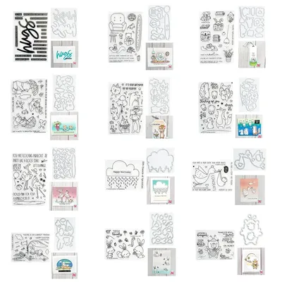 New 2022 Carrot Car Honey Birthday Paw-ty Metal Cutting Dies for Paper Making Clear Stamps