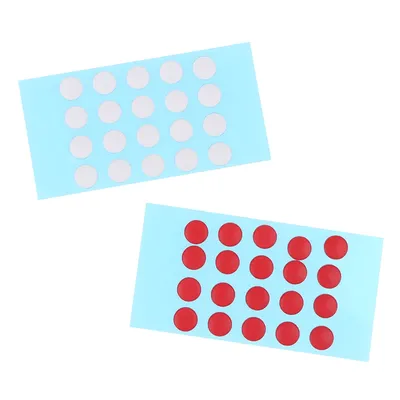Universal Mouse Non-slip Foot Sticker Small Round Dot Mouse Skates Mice Glide Feet Control Speed