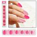 Fake Nails on Saleï¼�Wiradney Press on Nails Fake Nails Press on Nails Short Glue on Nails Full Cover Coffin Press on Nails Colorful 12Piece Set for Women Nail Patch J