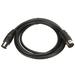 KAUU DIN 5 Pin Female to RJ45 Female Cable 4.9ft 8P8C Sound Connection Cable MIDI to RJ45 Adapter Cable for Sound Devices 5Pin Female to RJ45 Female 1.5m/4.9ft