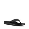 Sandale TEVA "W VOYA FLIP", Gr. 40, schwarz (bar street b), Textil, sportlich, Schuhe