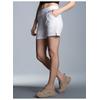 Bermudas TRIGEMA "TRIGEMA Shorts mit praktischen Taschen", Damen, Gr. XS, US-Größen, weiß, 70% Baumwolle, 30% Polyester, Basic, Hosen