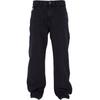 Bequeme Jeans KARL KANI "Karl Kani Herren KMI-PL063-001-03 KK Retro Baggy Workwear Denim", Herren, Gr. 36, Normalgrößen, schwarz (vintage schwarz), 100% Baumwolle, unifarben, casual, normal, Jeans