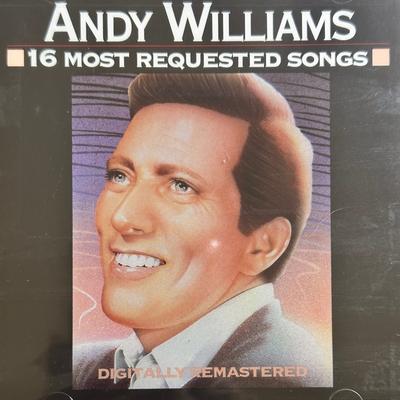 Columbia Media | Andy Williams Cd: 16 Most Requested Songs New, Sealed - Never Opened Or Played | Color: Red | Size: Os