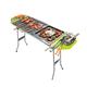 QWLEYCHN Stainless Steel BBQ Grill Folding Charcoal BBQ Barbecue & Grill Plate Travel Picnic Camping Outdoor Stove