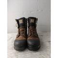 Carhartt Shoes | Carhartt Men's 8" Waterproof Steel Toe Work Boots Cme8355 - Size 12 | Color: Brown | Size: 12