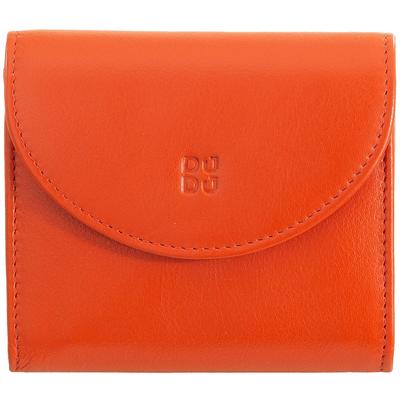 DuDu Colorful Malaga Geldbörse RFID Schutz Leder 8.5 cm pumpkin Orange Damen Image