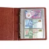 1 Album pagine 3 tasche porta banconote banconote banconote collezione PVC 180x80mm
