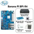 Tuta Banana Pi BPI-R4 con custodie MediaTek MT7988A (Filogic 880) braccio quad-core Corex-A73 4GB