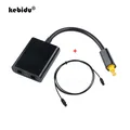 Kebidu Mini USB Digital Toslink cavo in fibra ottica 1M da maschio a maschio con Audio da 1 a 2