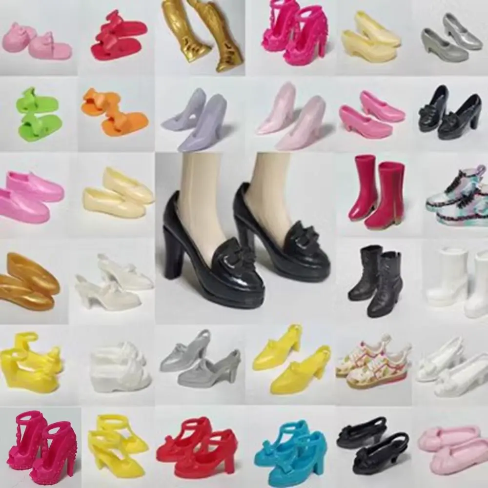Qualität 1/6 Puppe Schuhe Puppen High Heels Stiefel Supermodel 30cm Puppe Sandalen Puppe Casual Sport flache Schuhe weibliche Puppe Zubehör