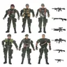 1 Satz Miniatur soldaten modelle Mini-Soldaten figuren Miniatur szenen Soldaten figuren