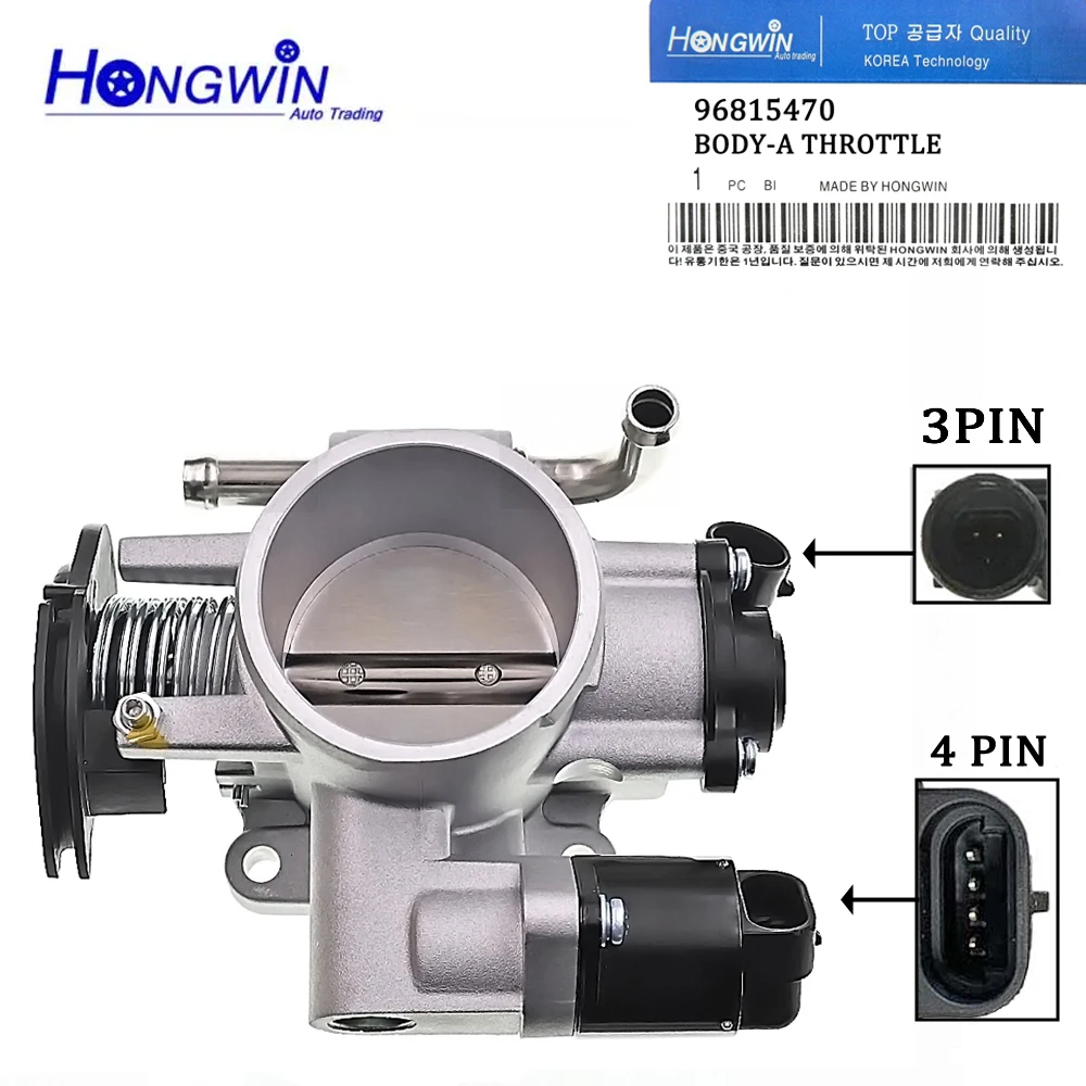 96815470 25183953 96378856 20414696 Neue Drosselklappengehäuse Für Chevrolet Kalos / Aveo T250 T255 11-13 Daewoo Kalos (KLAS) 1,4 2003- Image
