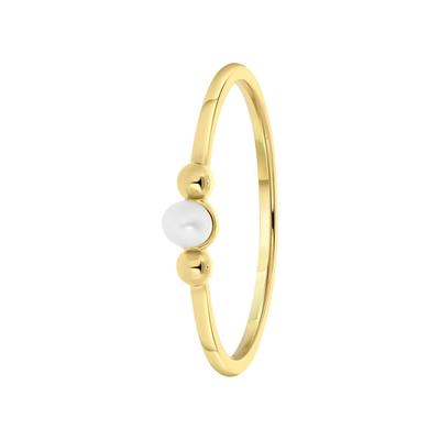 Lucardi - Ringe 925 Silber - goldfarbig Herrenschmuck 1 ct Damen Image