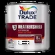 Dulux Trade Weathershield Exterior High Gloss, Pure Brilliant White 5L, Paints, Cladding Coatings, Door Paint, Window Paint
