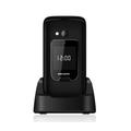 New Majestic Sileno 50R Flip 6,1 cm (2.4") 90 g Noir Téléphone pour seniors