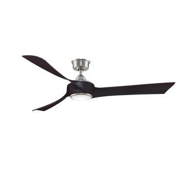 Fanimation Wrap Custom 60 Inch Ceiling Fan with Light Kit - FPD8530BN-60DWA-LK